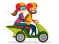 Spēle Motocikli pamana atšķirības  online