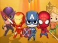 Spēle Super Hero sapludināšana  online
