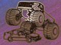 Spēle Monster Trucks krāsošana  online