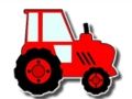 Spēle Easy Kids Krāsošanas traktors  online
