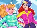 Spēle Princeses ziemas sporta veidi  online
