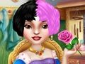 Spēle Sniegbaltītes īstie matu griezumi  online