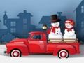 Spēle Xmas Trucks finierzāģis  online
