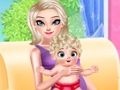 Spēle Ledus princeses mazulis dzimis  online