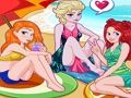 Spēle Princeses pludmales ballīte  online