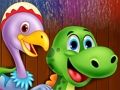 Spēle Dinozauru krāsojamās grāmatas  online