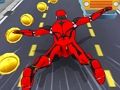 Spēle Subway Run superhero robots  online