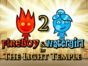 Spēle Fireboy & Watergirl 2 Gaismas templī  online