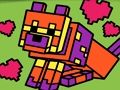 Spēle Easy Kids krāso Mineblox  online