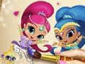 Spēle Shimmer and Shine krāsojamā grāmata online Spēle Shimmer and Shine krāsojamā grāmata online