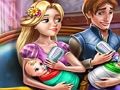 Spēle Rapunzel Dvīņu ģimenes diena  online