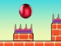 Spēle Flappy sarkana bumba  online