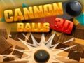 Spēle Lielgabalu bumbiņas 3D  online