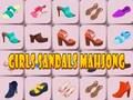 Spēle Meiteņu sandales Mahjong  online