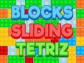 Spēle Bloķē bīdāmās tetrises  online