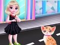 Spēle Mazās princeses kaķēna glābšana  online