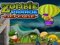 Spēle Zombiju parādes aizsardzība online Spēle Zombiju parādes aizsardzība online