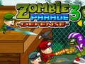 Spēle Zombiju parādes aizsardzība 3  online