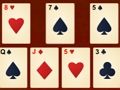 Spēle Solitaire augšā un apakšā  online