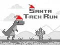 Spēle Ziemassvētku vecīša T-Rex skrējiens  online