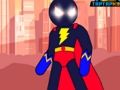 Spēle Stickman: varoņu apmācība  online