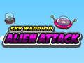 Spēle Sky Warrior Alien uzbrukumi  online