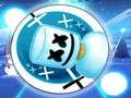 Spēle Apiņu bumba 3D: deju balle uz Marshmello Tiles Road  online