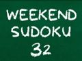 Spēle Nedēļas nogales Sudoku 32  online