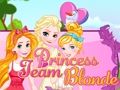 Spēle Princešu komanda Blondīne  online