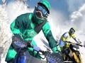 Spēle Sniega motosacīkstes  online