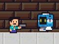 Spēle Noob superaģents pret robotiem online Spēle Noob superaģents pret robotiem online