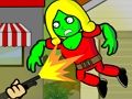 Spēle Uzspridzināt zombiju  online