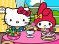 Spēle Hello Kitty un draugi restorāns  online