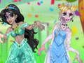 Spēle Princese jauki zombiji aprīļa jautrība  online