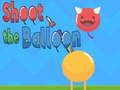Spēle Izšauj balonu  online