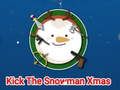 Spēle Kick The Snowman Ziemassvētki  online