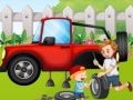 Spēle Auto garāžu atšķirības  online