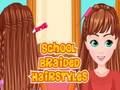 Spēle Skolas pītas frizūras online Spēle Skolas pītas frizūras online