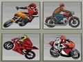 Spēle Sacīkšu motociklu atmiņa  online