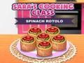 Spēle Sara's Cooking Class Spinātu Rotolo  online