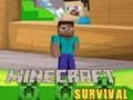 Spēle Minecraft izdzīvošana  online