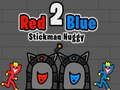 Spēle Sarkans un zils Stickman Huggy 2  online