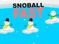 Spēle Sniega bumbas ātri  online