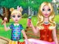 Spēle Mammu un meitu vasaras diena  online