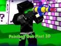 Spēle Peintbola pistole Pixel 3D  online