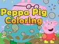 Spēle Peppa Pig krāsošana  online