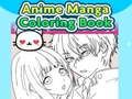 Spēle Anime Manga krāsojamā grāmata  online