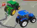 Spēle Pieķēdēts traktora vilkšanas simulators  online