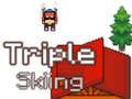 Spēle Trīskāršā slēpošana 2D  online