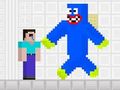 Spēle Noob pret zilo briesmoni online